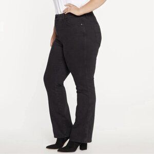 Seven7 Bombshell High-rise Bootcut Jeans (Sz 12) Black Stretch Denim Retro Style